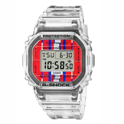 Casio G-Shock DWE-5600KS-7 Transparent Resin Band Men Sports Watch